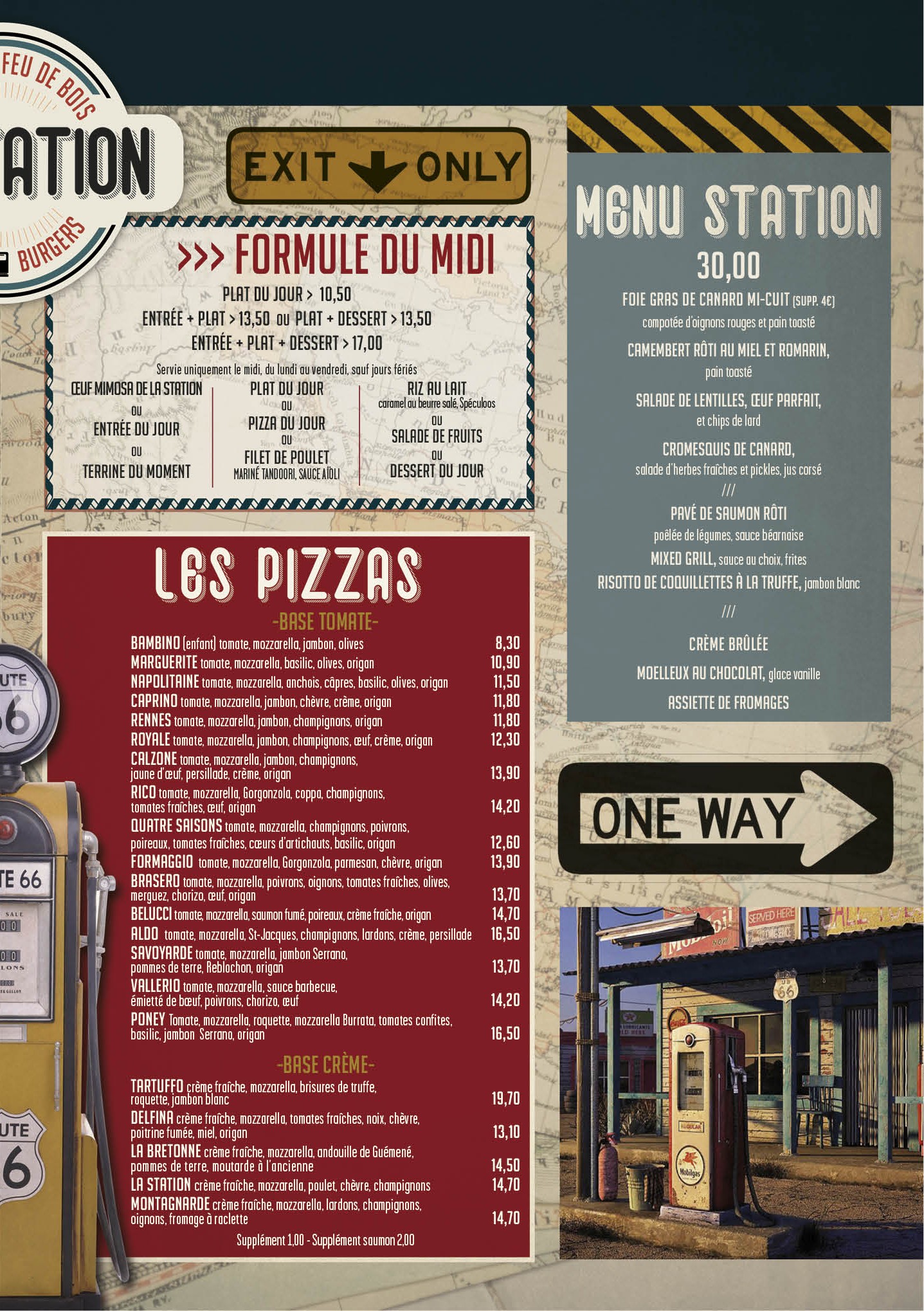 pizza a emporter chateaubourg