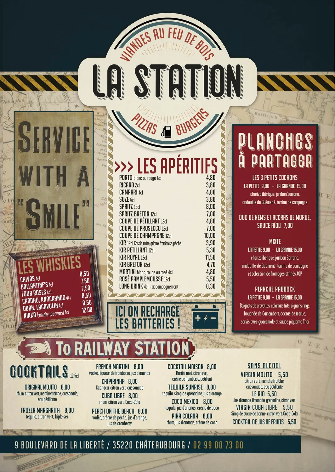 restaurant americain chateaubourg