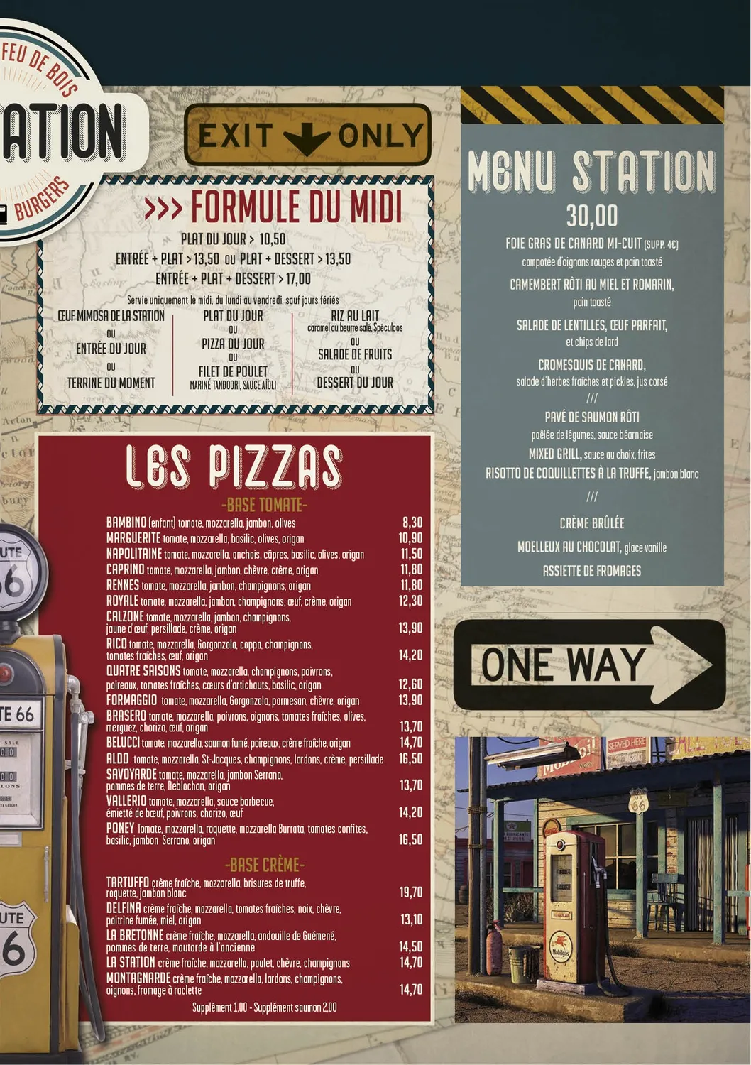 restaurant americain chateaubourg